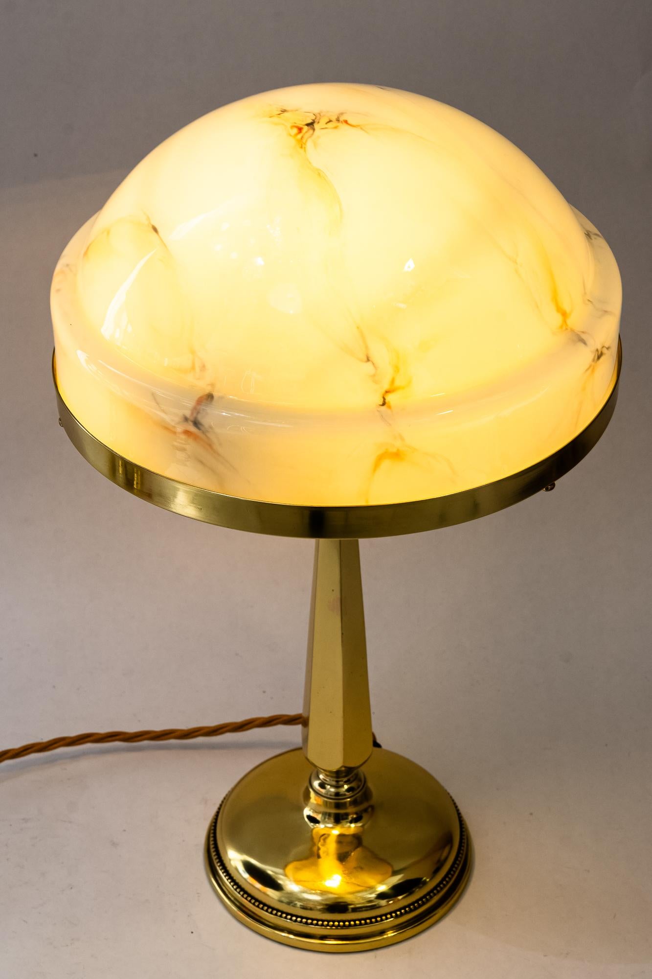 Art Deco table lamp vienna around 1920s For Sale 5