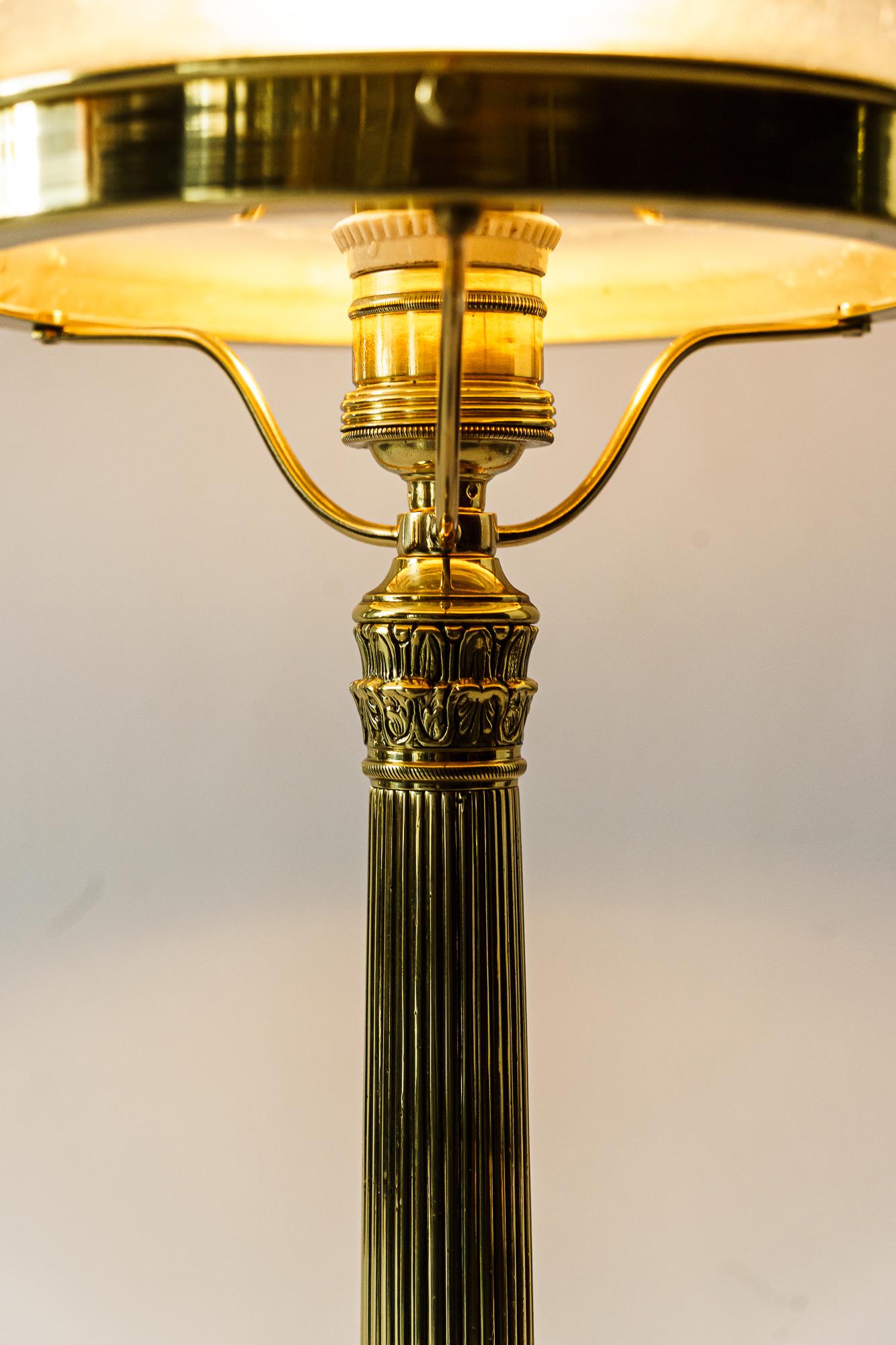 Art Deco Table Lamp Vienna Around 1920s For Sale 6