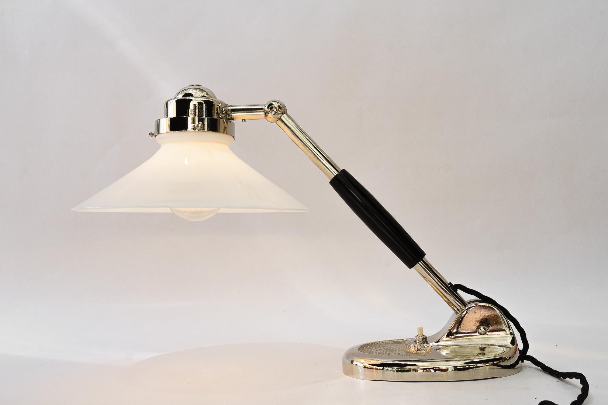 Art Deco Table lamp vienna around 1920s For Sale 6