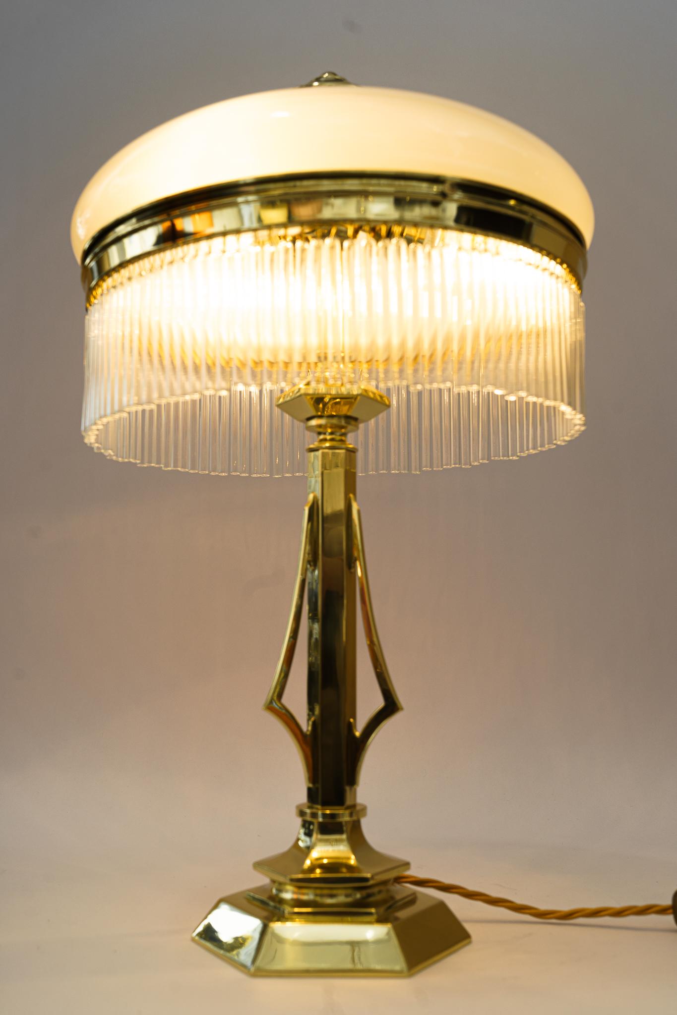 Lampe de table art déco vienne vers 1920 en vente 7
