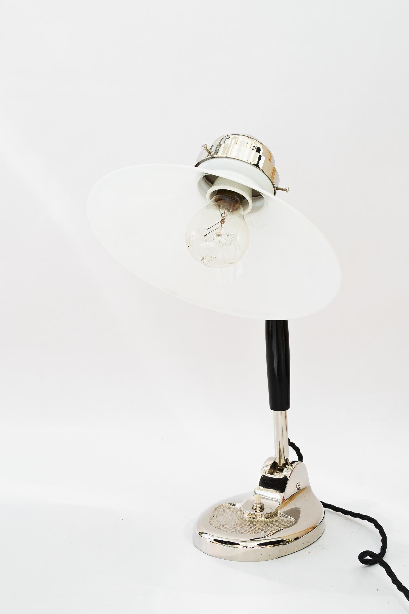 Austrian Art Deco Table lamp vienna around 1920s For Sale