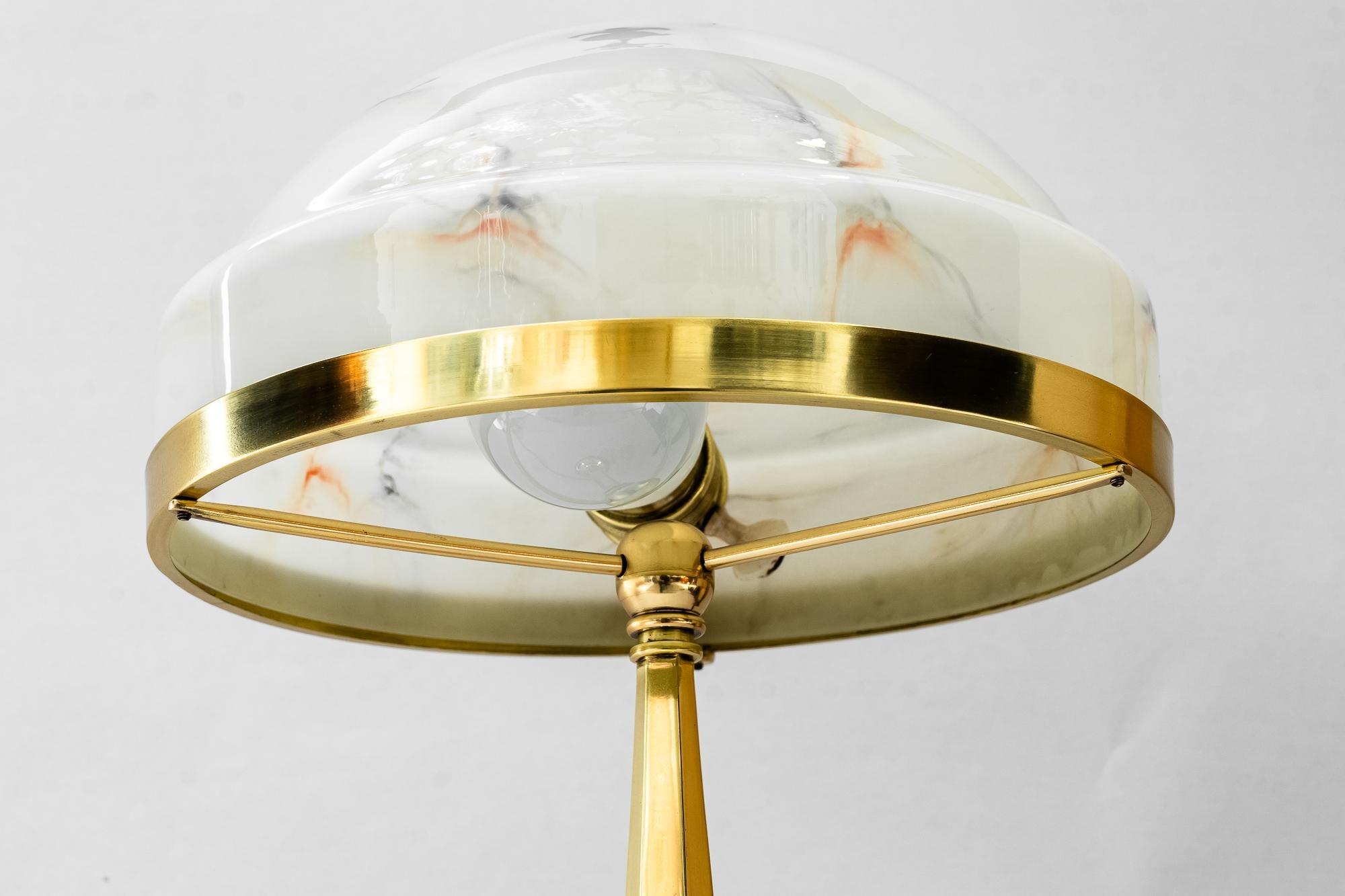 Austrian Art Deco table lamp vienna around 1920s For Sale