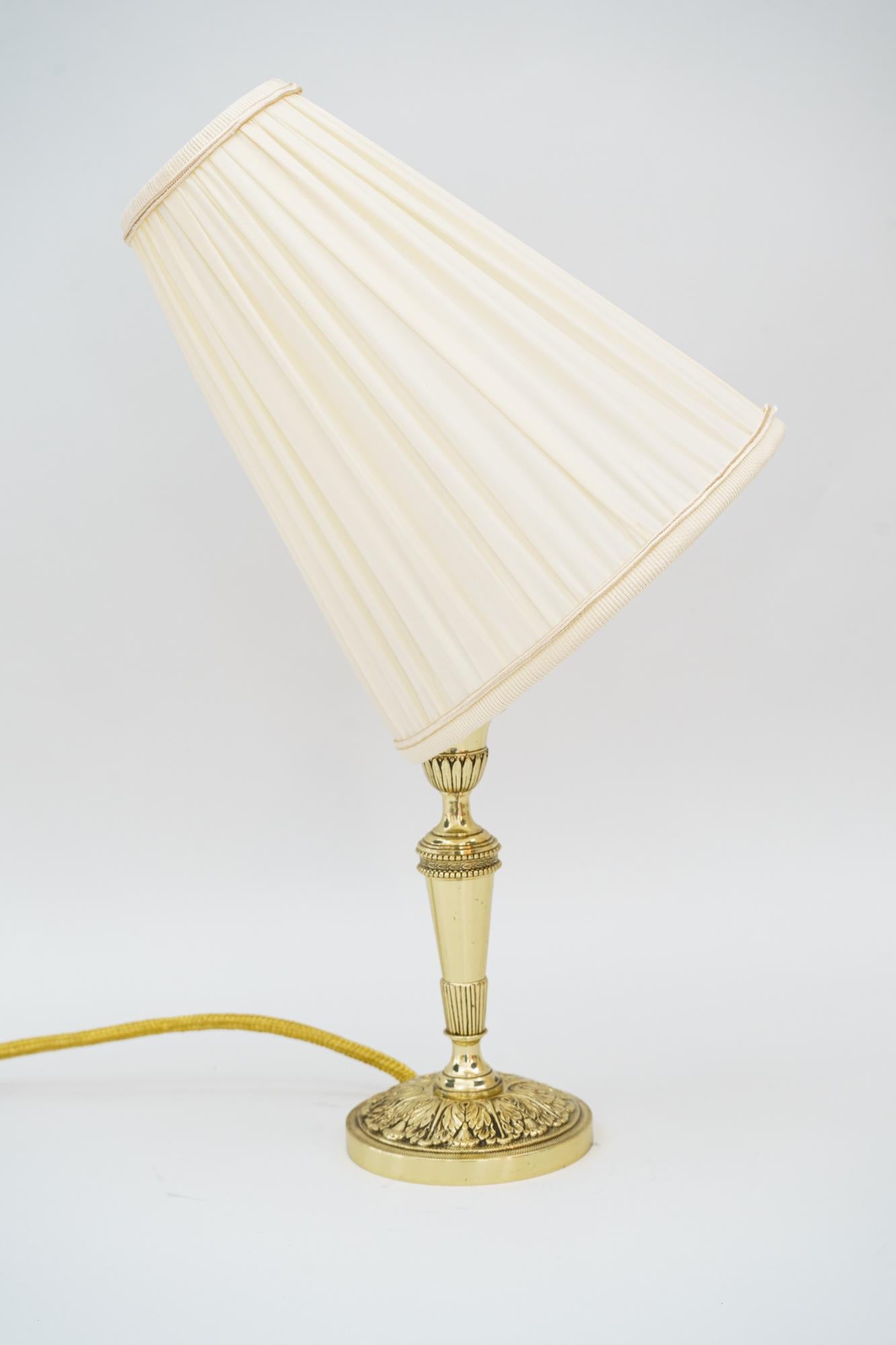 Lacquered Art Deco Table Lamp, Vienna, circa 1920s For Sale