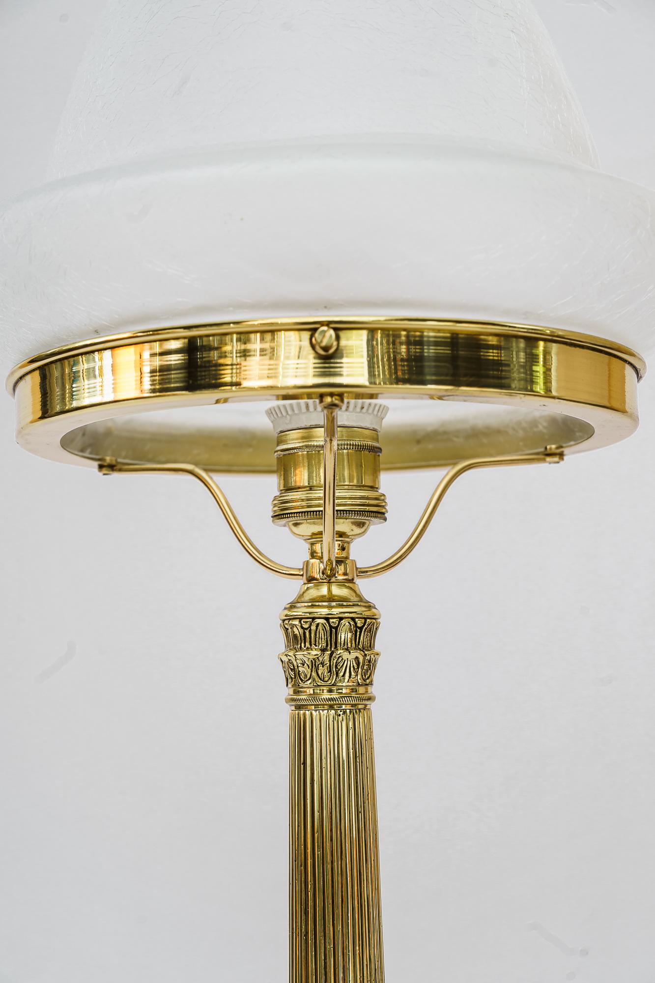 Autrichien Lampe de table art déco vienne vers 1920 en vente