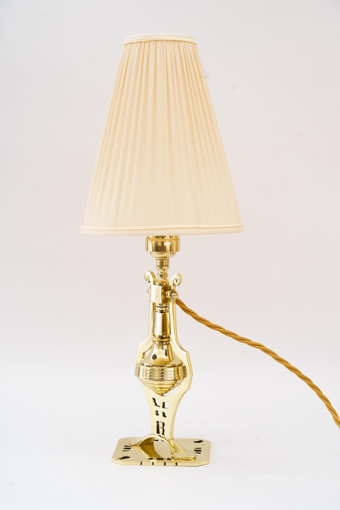 Austrian Art Deco table lamp vienna around 1920s For Sale