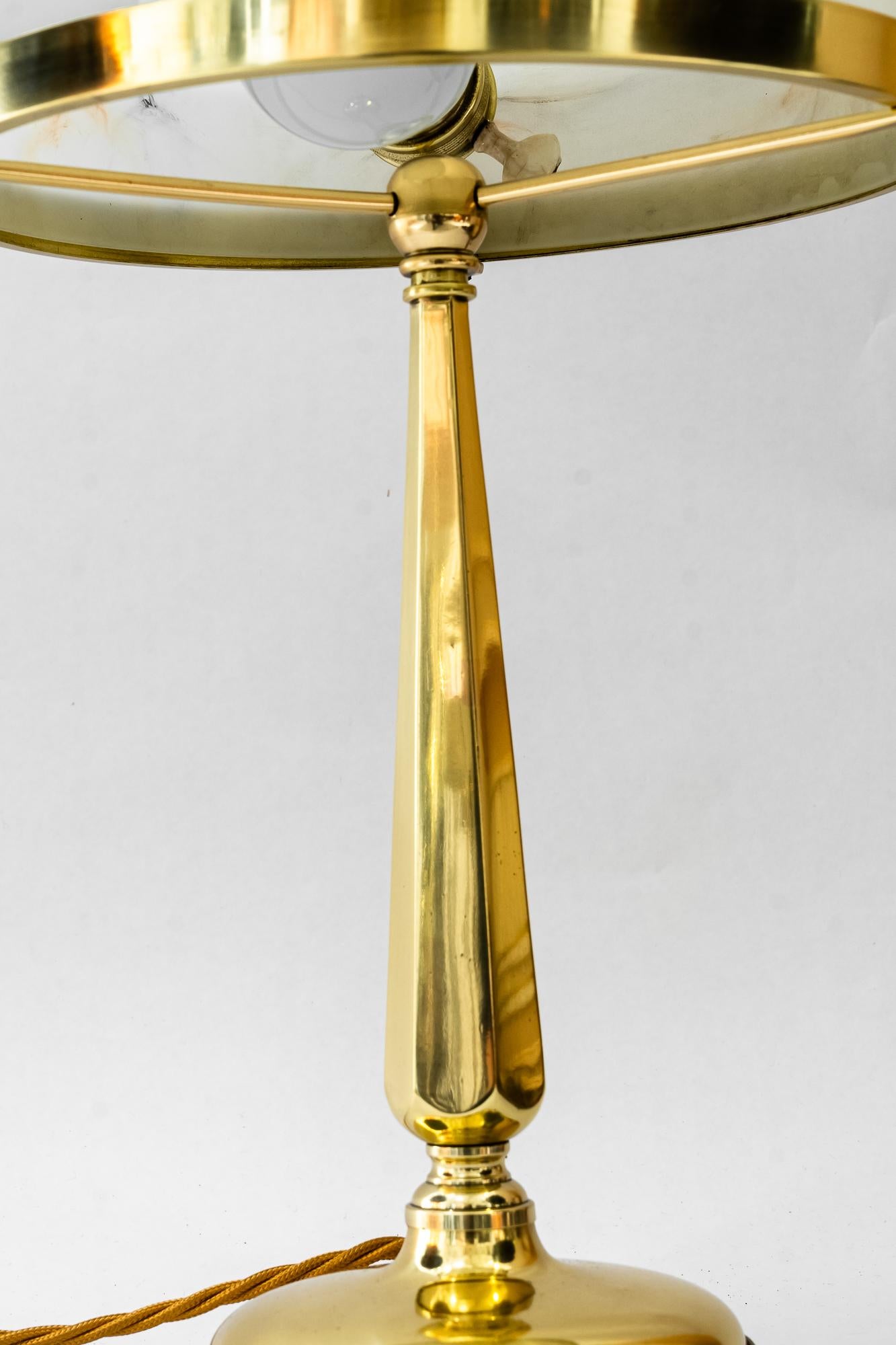 Early 20th Century Art Deco table lamp vienna around 1920s For Sale