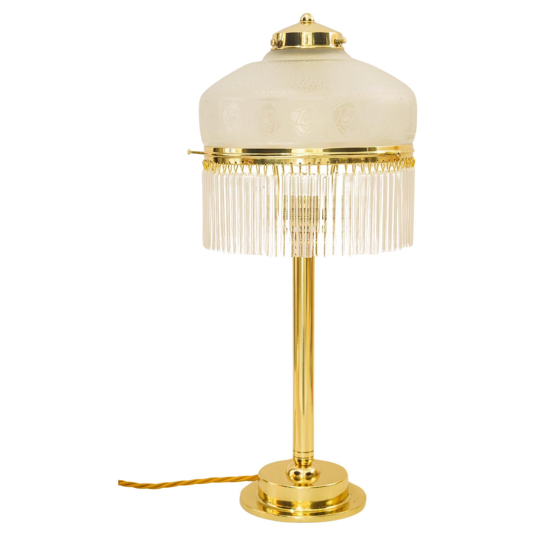 Art Deco Table lamp vienna around 1920s For Sale