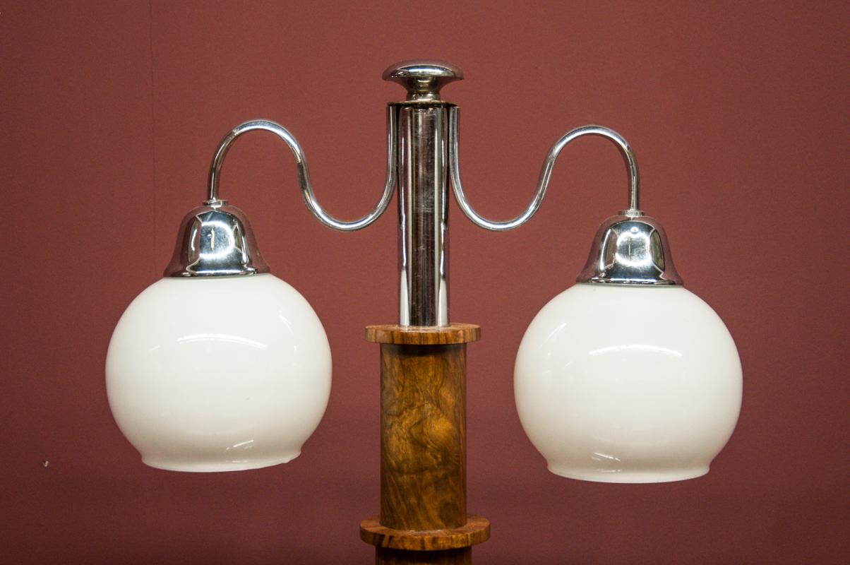 Art-déco-Tischlampe, Westeuropa, 1940er-Jahre (Deutsch) im Angebot