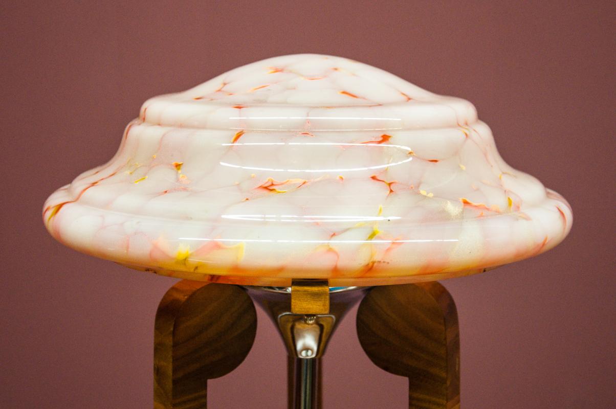 Metà XX secolo Lampada da tavolo Art Déco, Europa occidentale, anni '40 in vendita