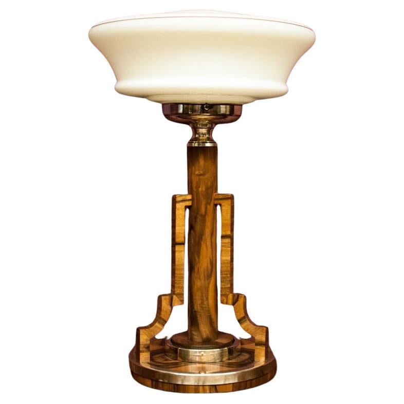 Art Deco table lamp, Western Europe, 1940s For Sale