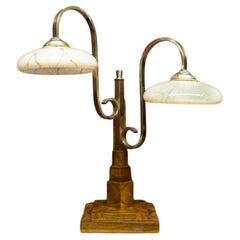 Lampada da tavolo Art Déco, Europa occidentale, anni '40