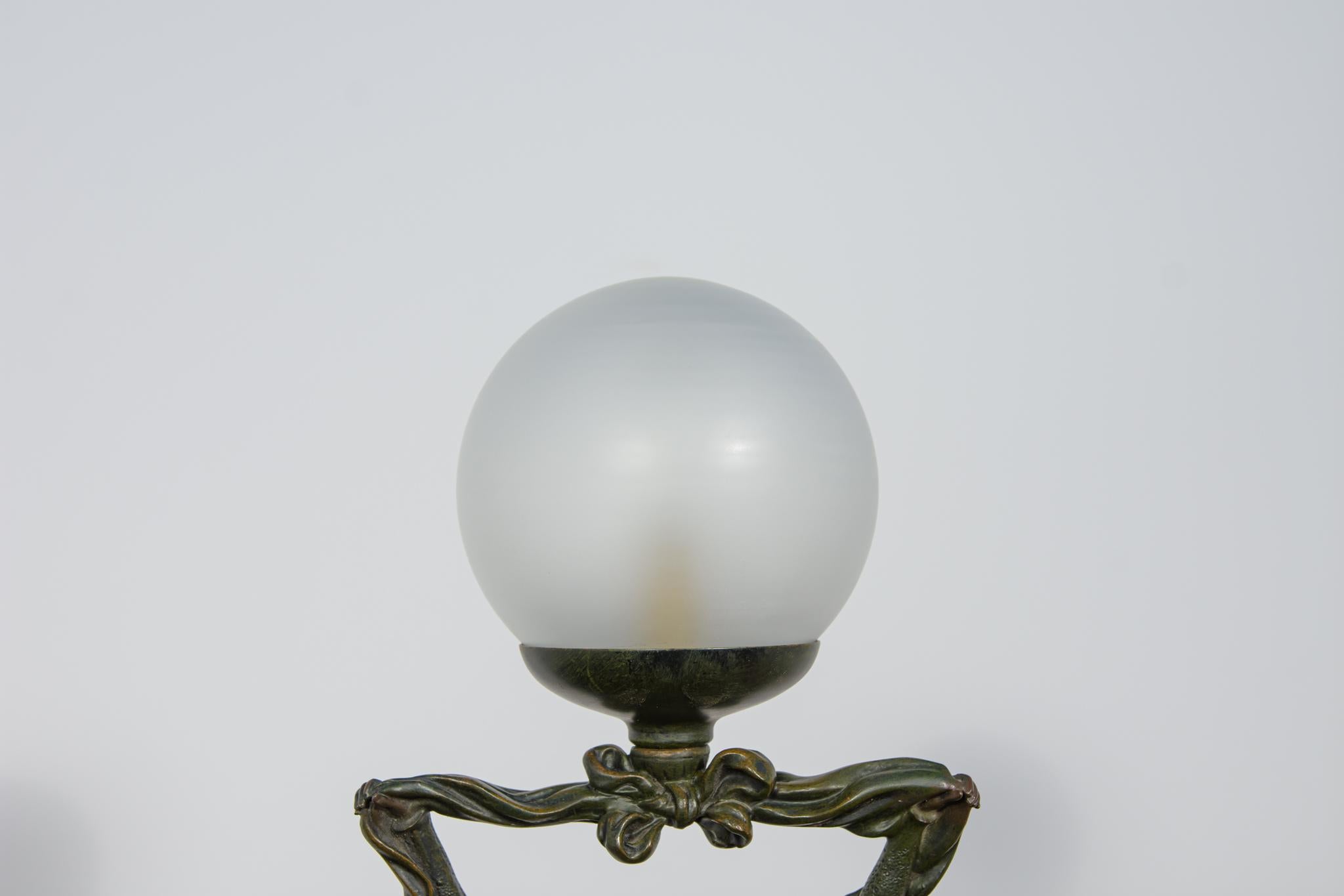Lampe de bureau Art déco, Widdop et Bingham, Royaume-Uni, années 1990 en vente 6