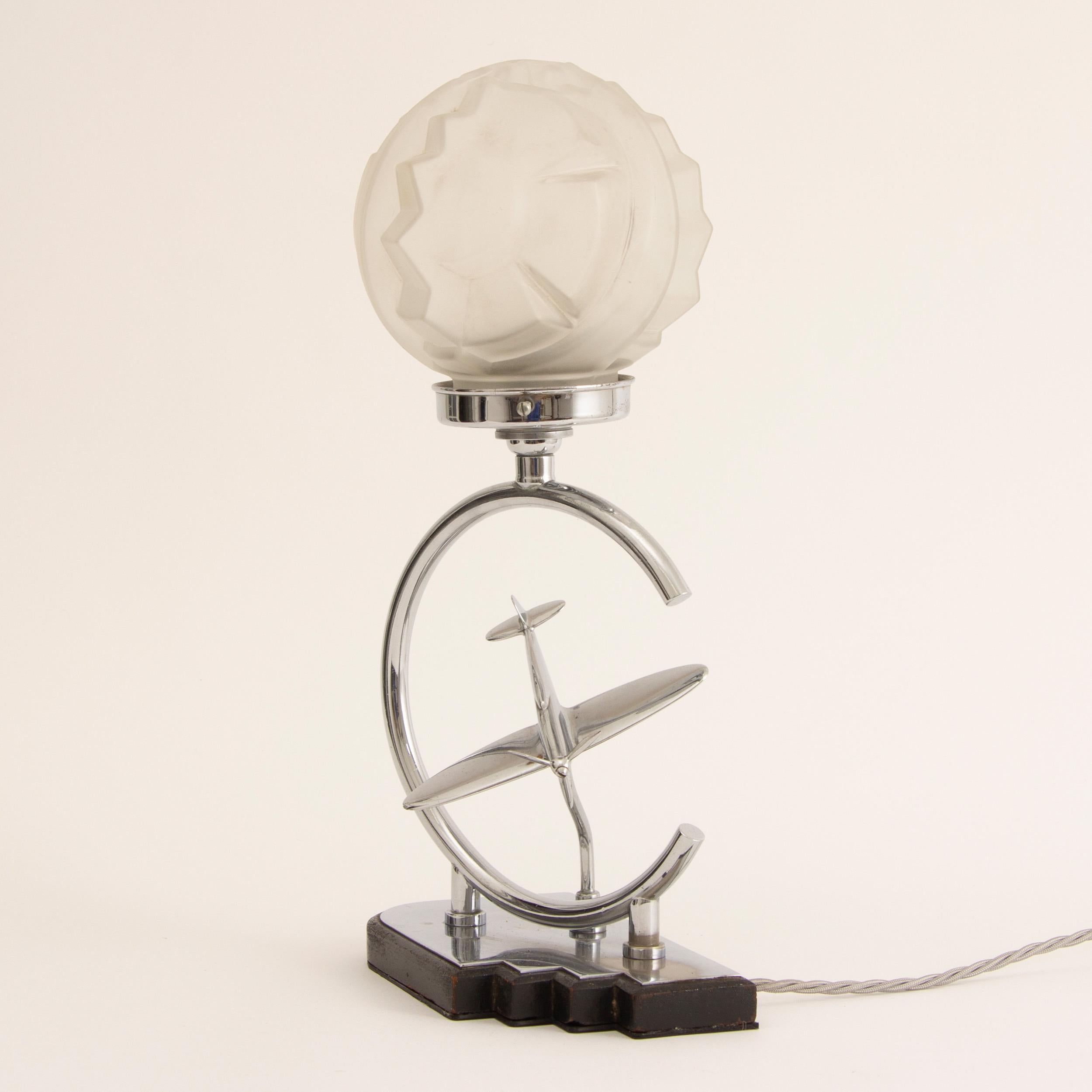 aeroplane bedside lamp