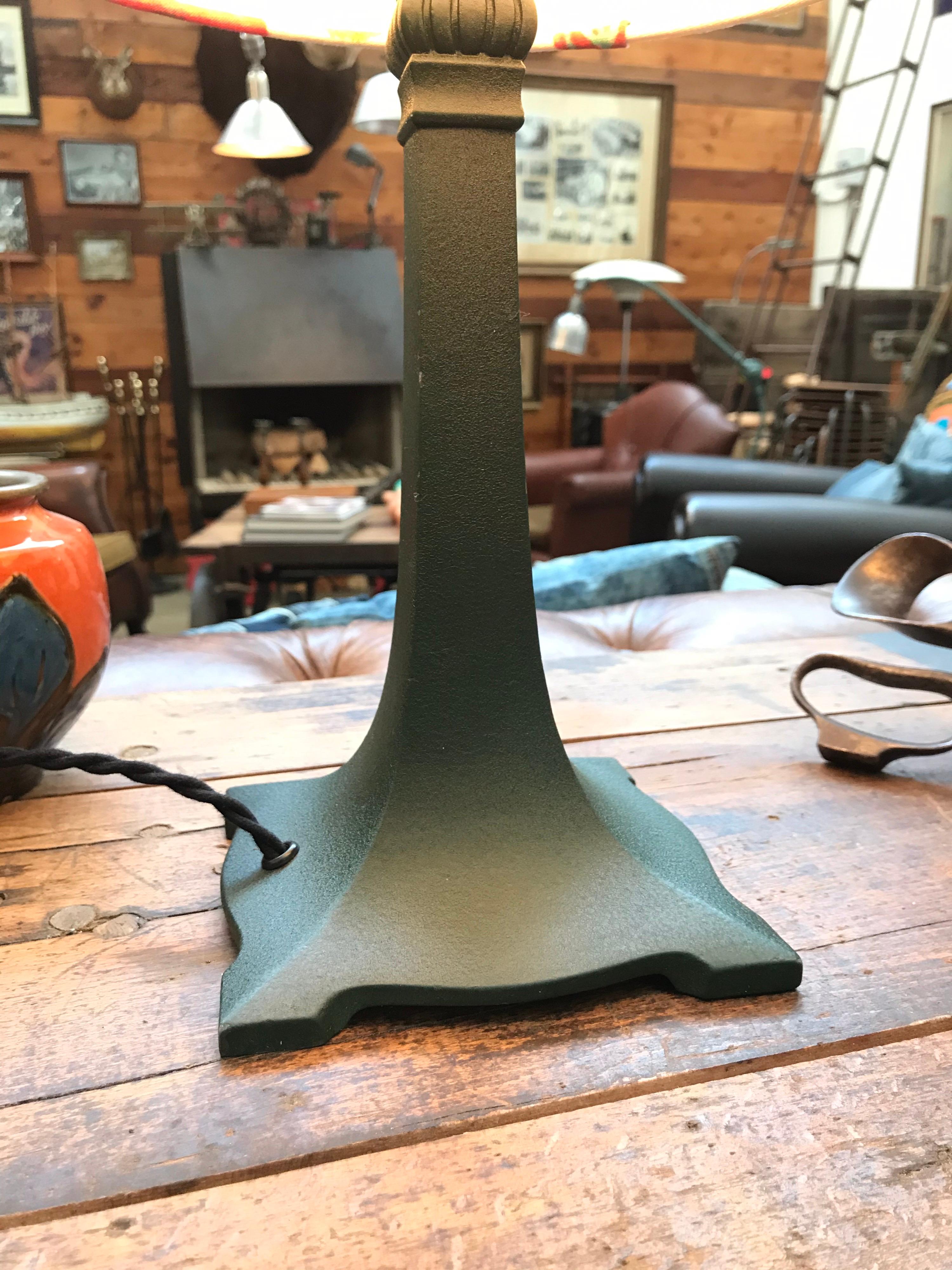 Milieu du XXe siècle Lampe de table Art Déco en vente