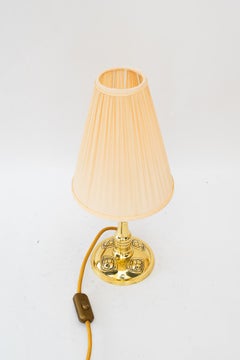 Art Deco table lamp with fabric shade vienna around 1920s