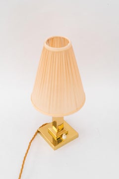 Art Deco table lamp with fabric shade vienna around 1920s