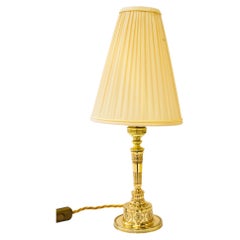 Art Deco table lamp with fabric shade vienna around 1920s