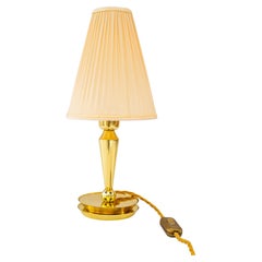 Art Deco table lamp with fabric shade vienna around 1920s