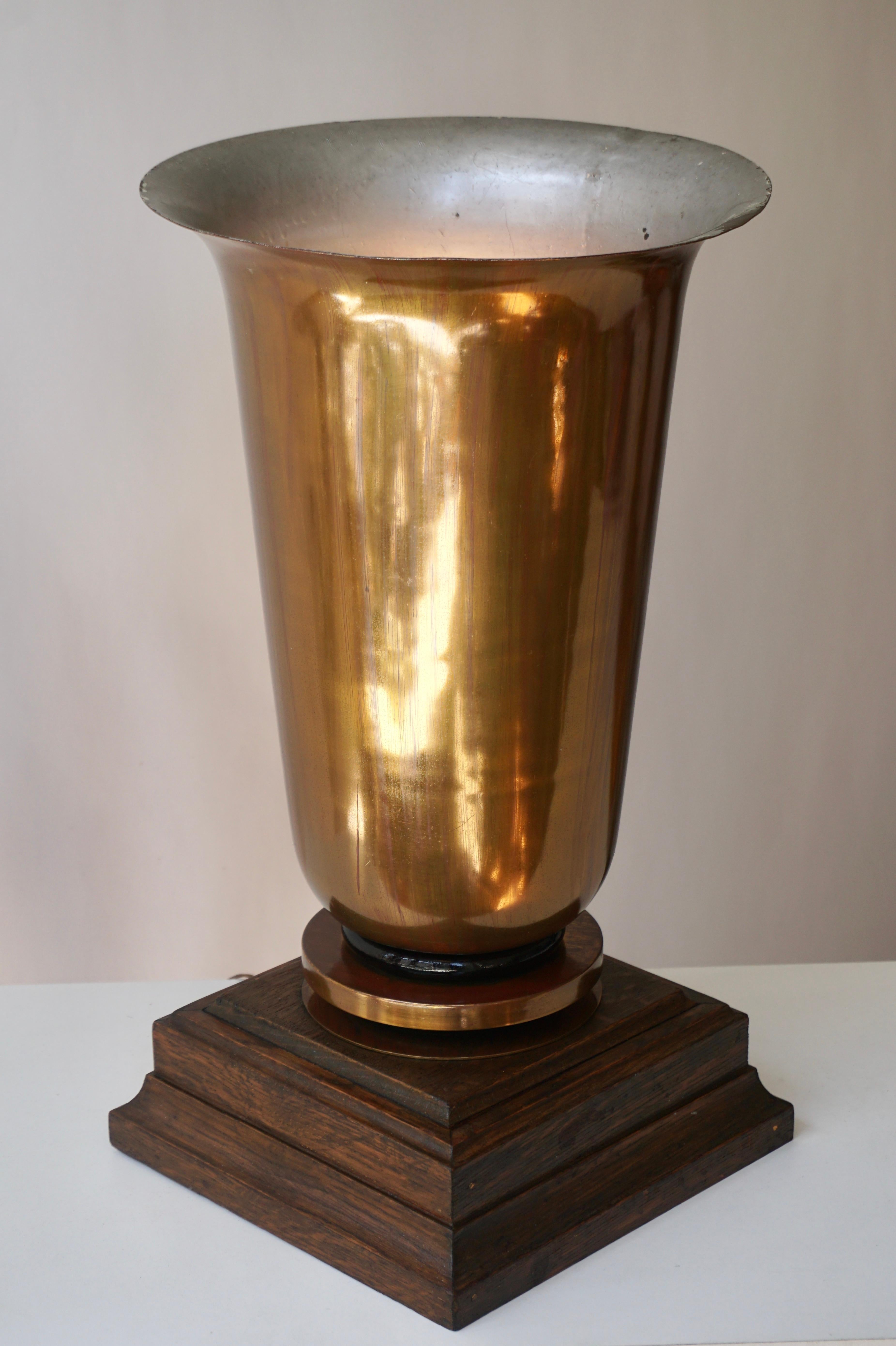 Early 20th Century Art Deco Table Lamp, 1940s For Sale