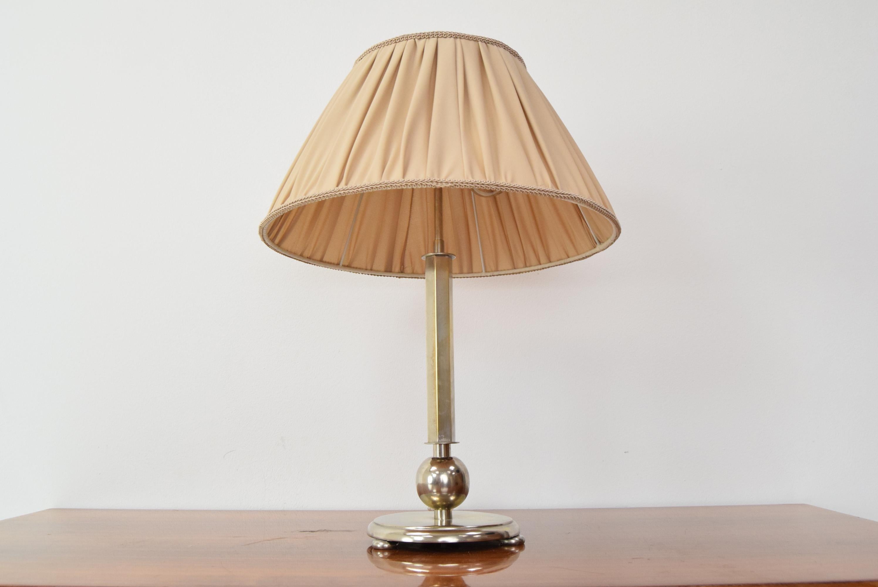 German Art Deco Table Lamp, circa 1930's
