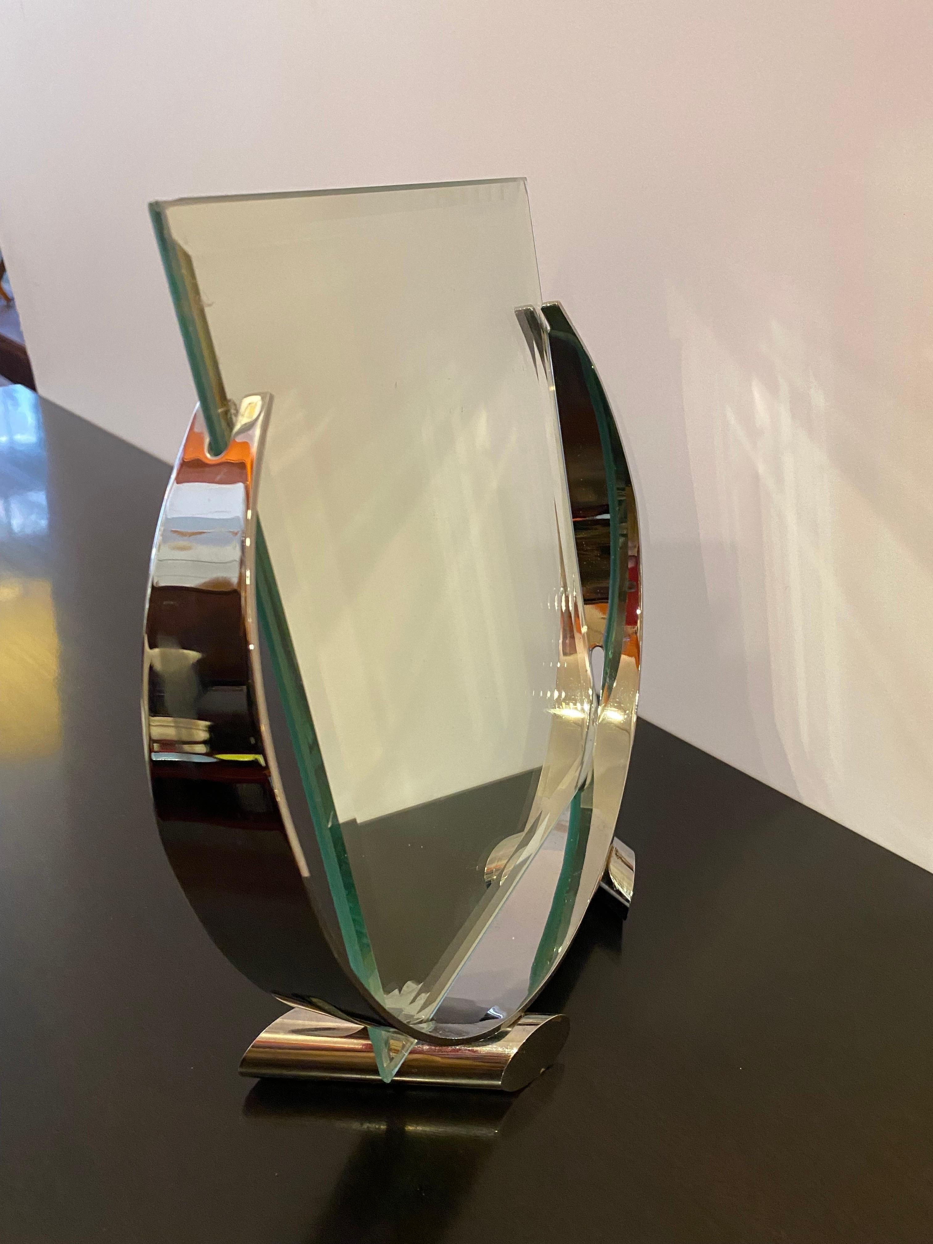 Art Deco Table Mirror In Good Condition For Sale In Philadelphia, PA