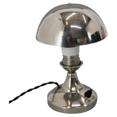 Art Deco Table or Bedside Lamp with Adjustable Shade, 1930s