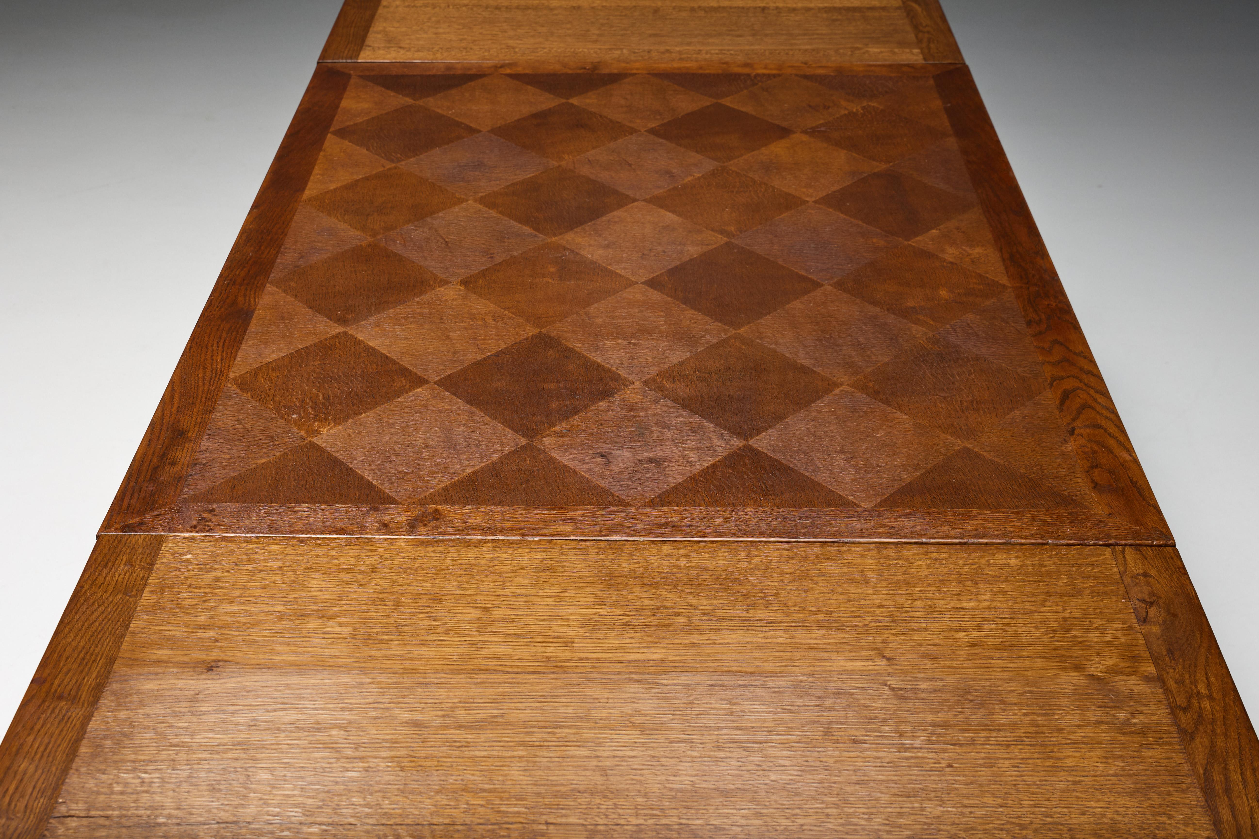Art Deco Table or Desk by Charles Dudouyt, France, 1940s im Angebot 6
