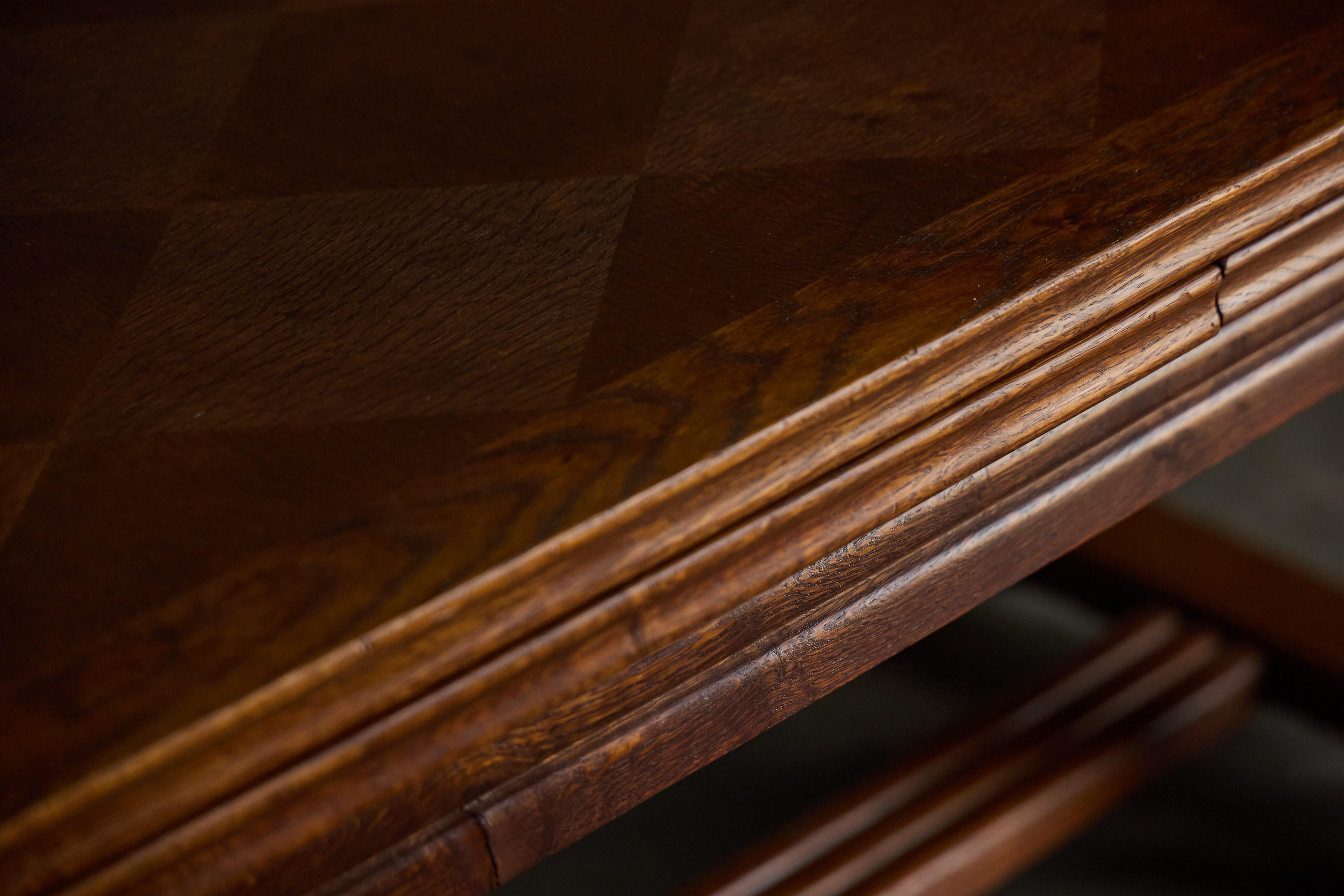 Art Deco Table or Desk by Charles Dudouyt, France, 1940s im Zustand „Hervorragend“ im Angebot in Antwerp, BE