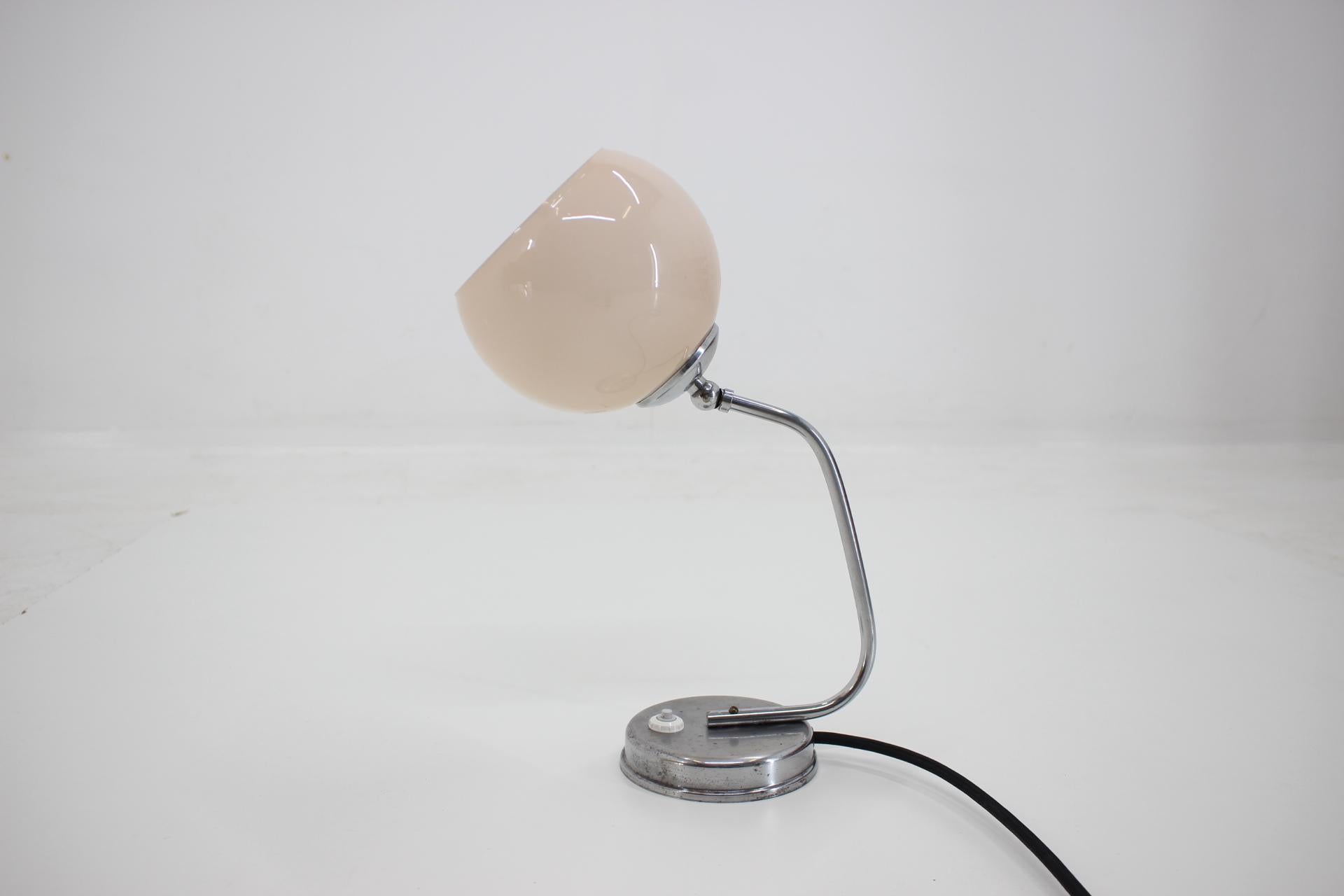 Mid-20th Century Art Deco Table or Wall Lamp, 1930s