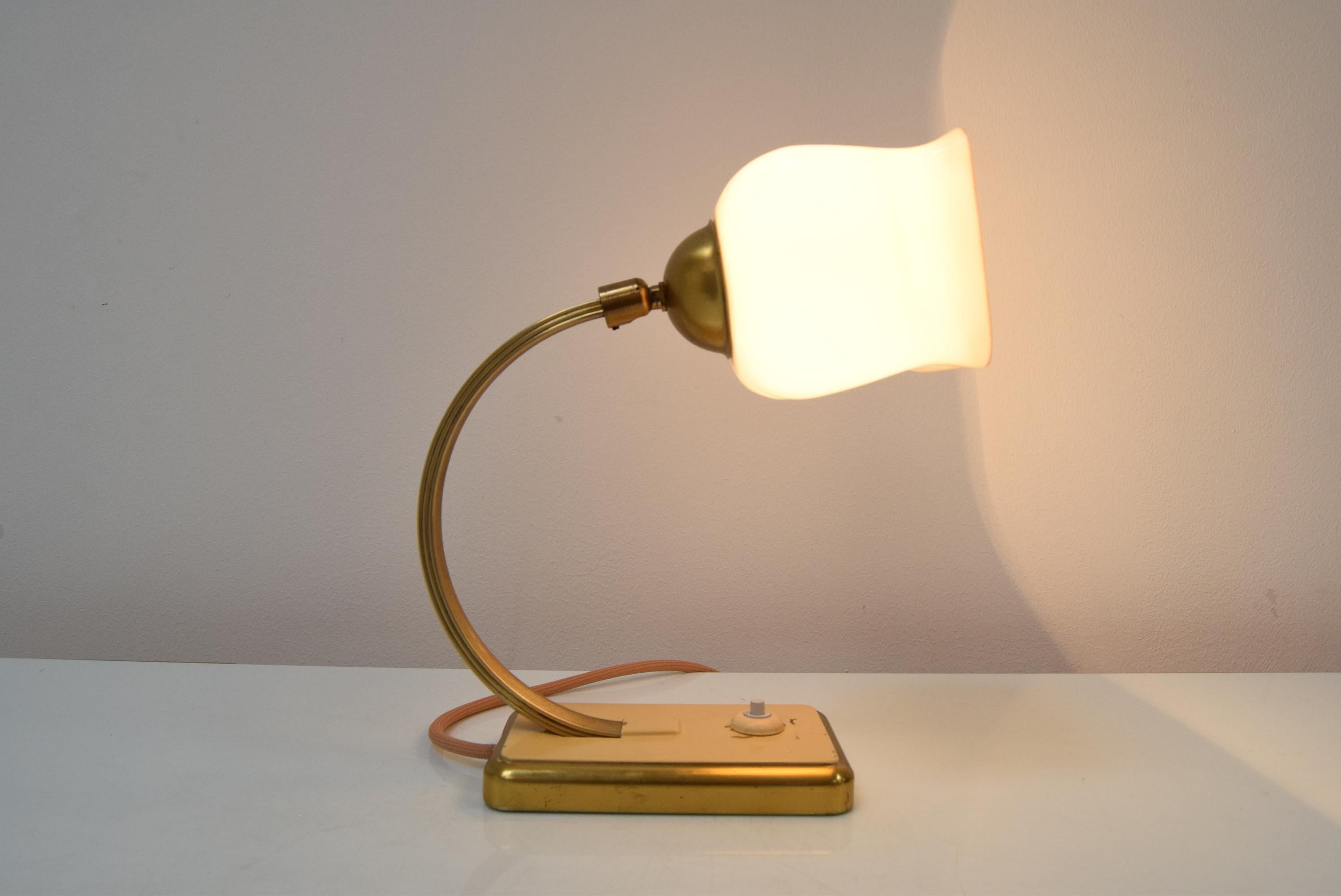 Art Deco Table or Wall Lamp, 1930's 5