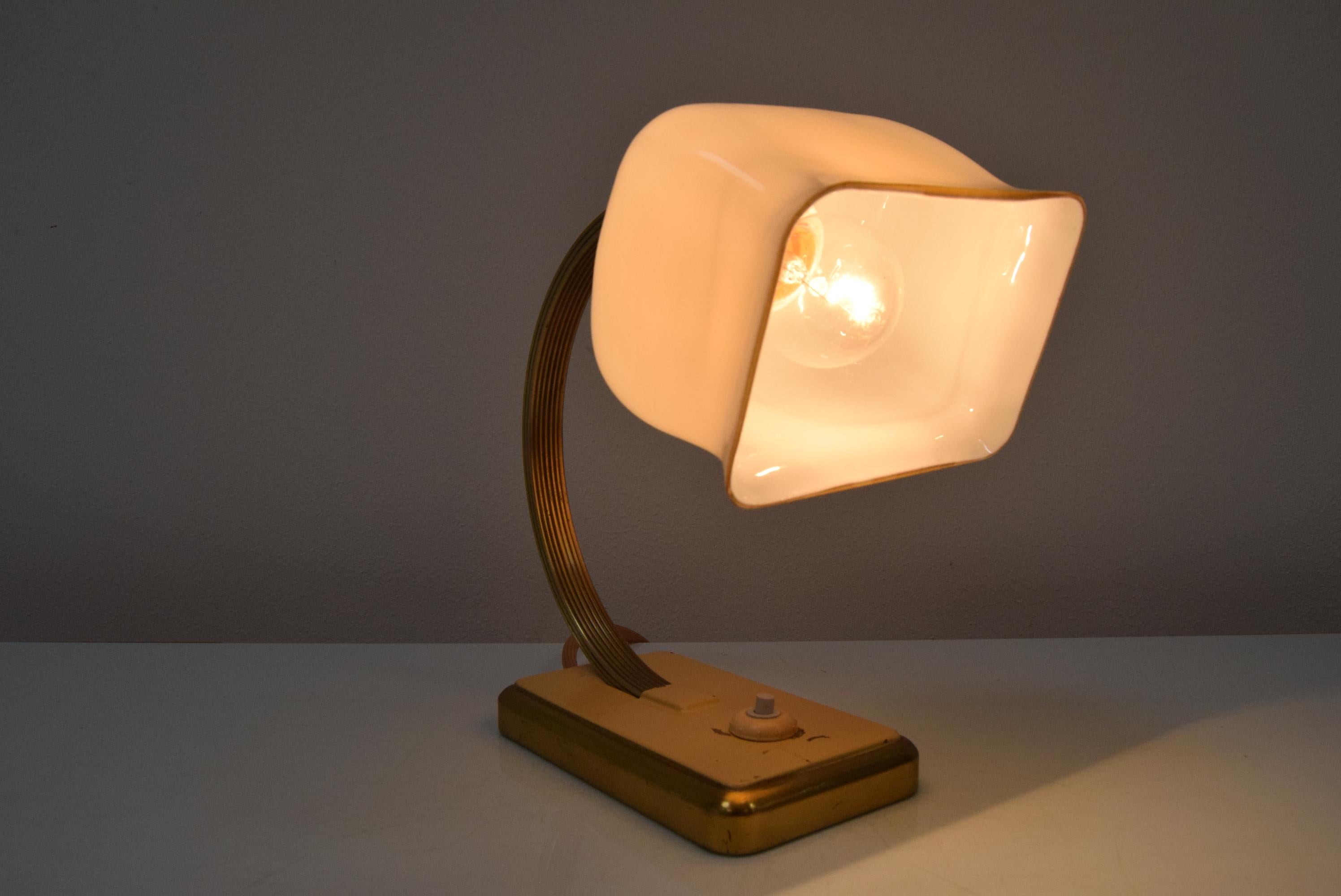 Art Deco Table or Wall Lamp, 1930's 7