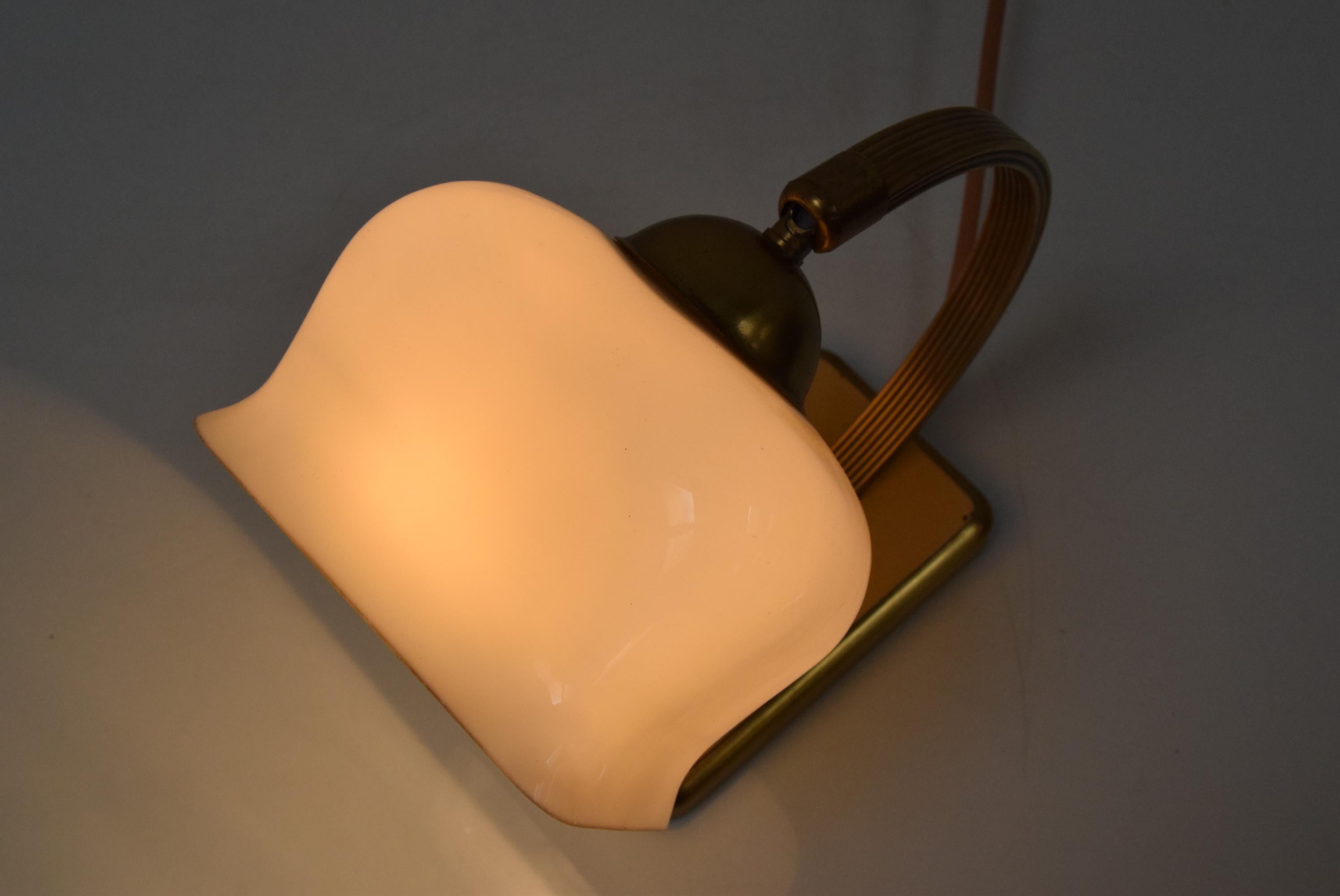 Art Deco Table or Wall Lamp, 1930's 9