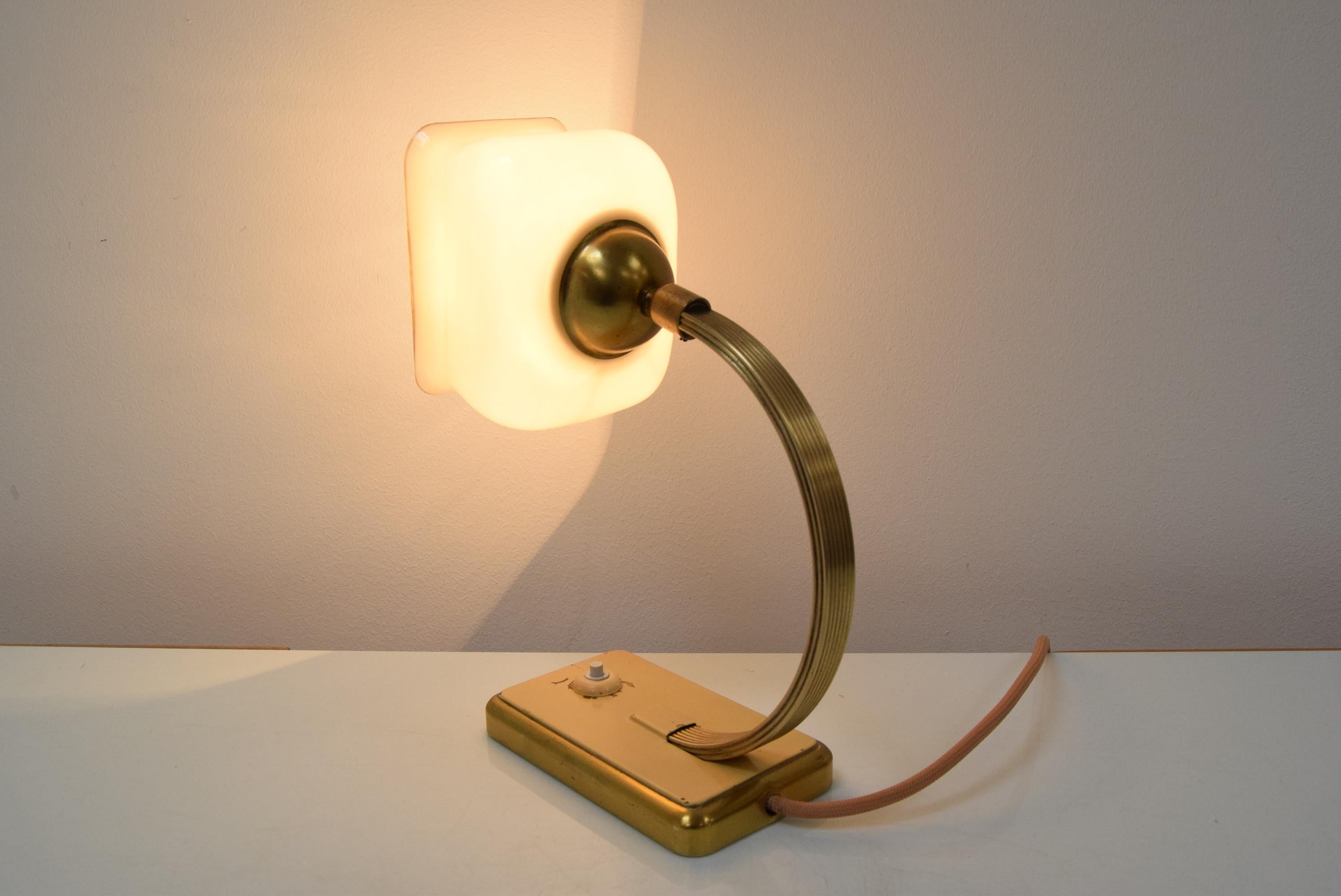 Art Deco Table or Wall Lamp, 1930's 10