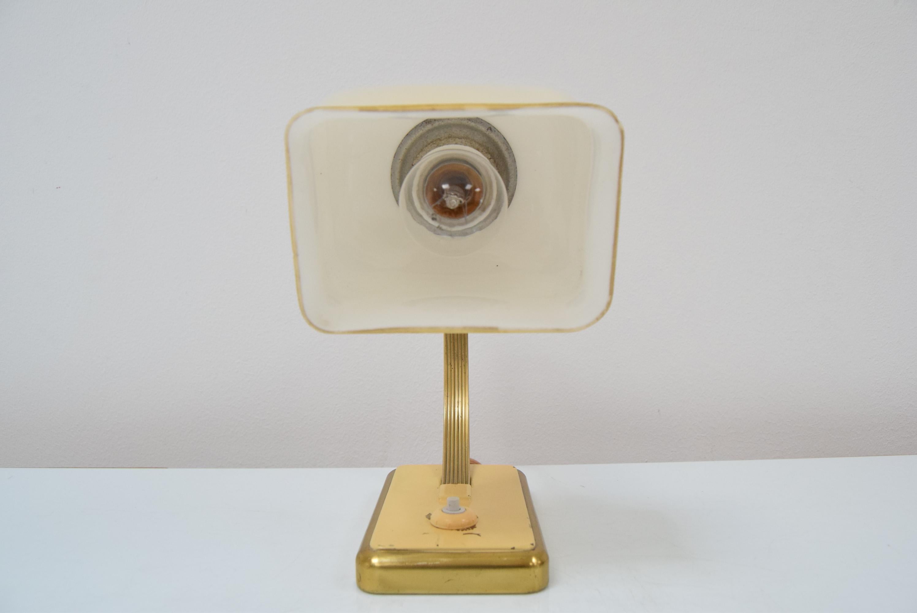 Mid-20th Century Art Deco Table or Wall Lamp, 1930's