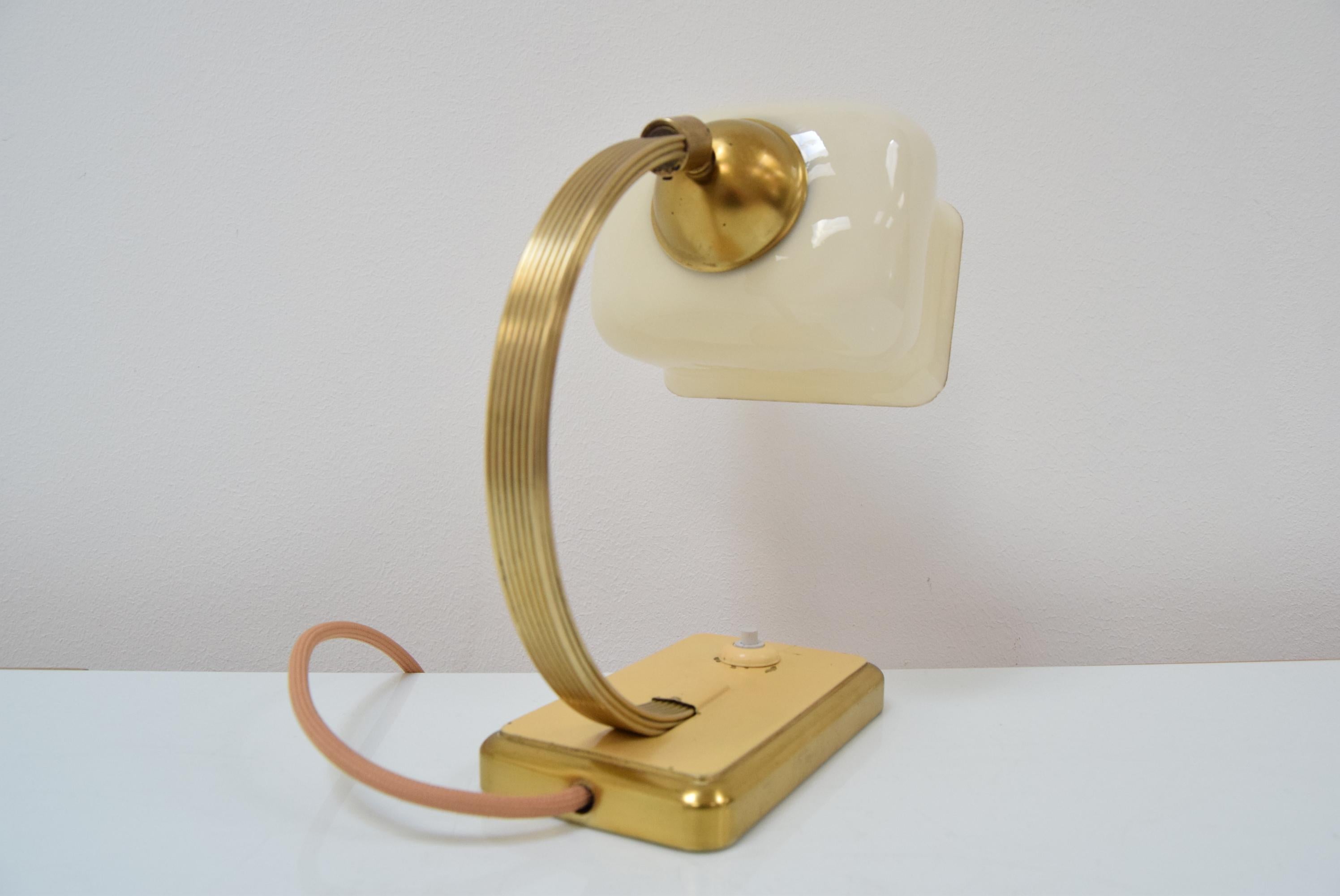 Art Deco Table or Wall Lamp, 1930's 2