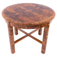 Art Deco table, Poland, 1930s. After renovation.