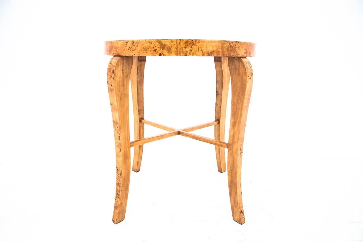 Art Deco table, Poland, 1930s. For Sale
