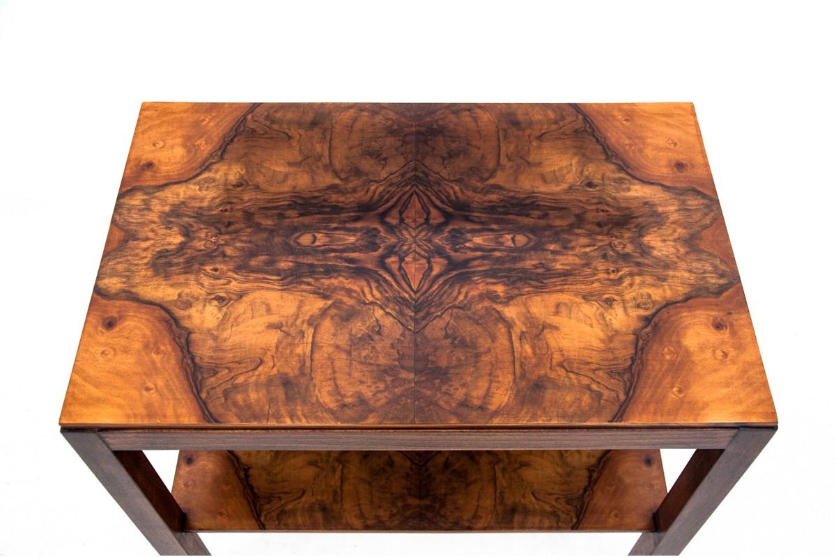 Art Deco Table, Poland, 1950s, After Renovation In Good Condition In Chorzów, PL