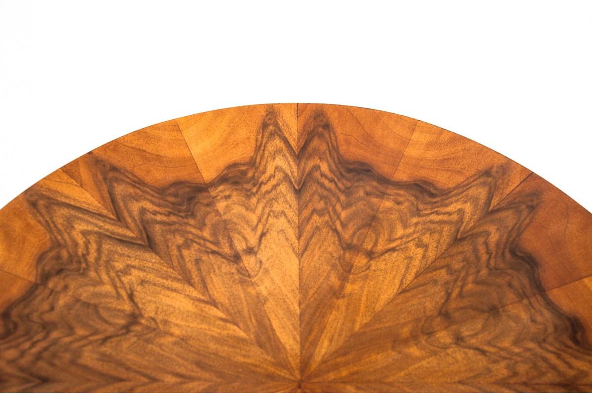 Mid-20th Century Art Deco Table, Poland, 1950s After Renovation For Sale