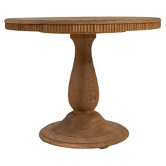 Art Deco Table With Pedestal Base, France, 1920-1929