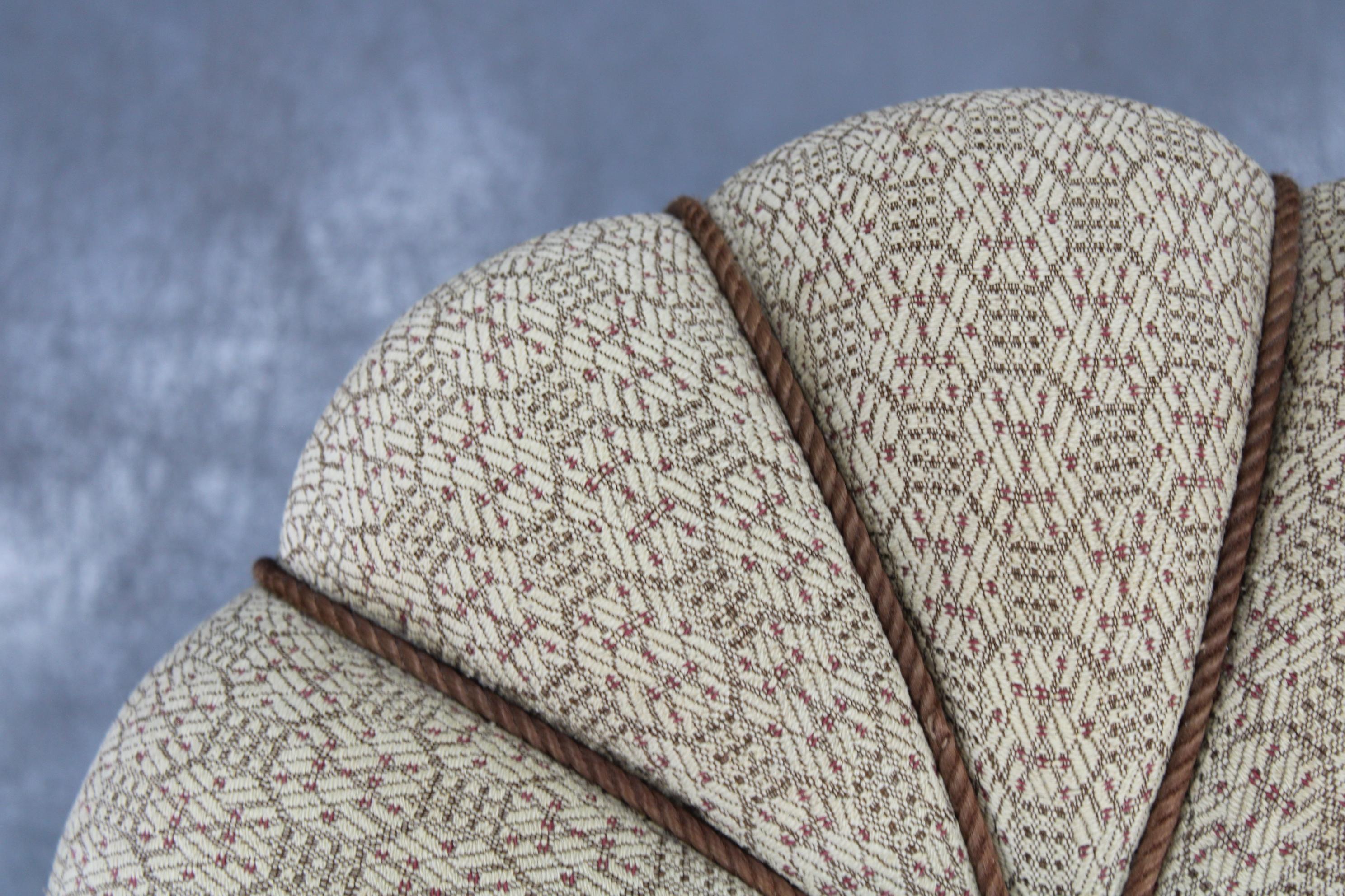 Tabouret Art Déco de Jindrich Halabala, Checoslovaquia Años 30 en venta 2