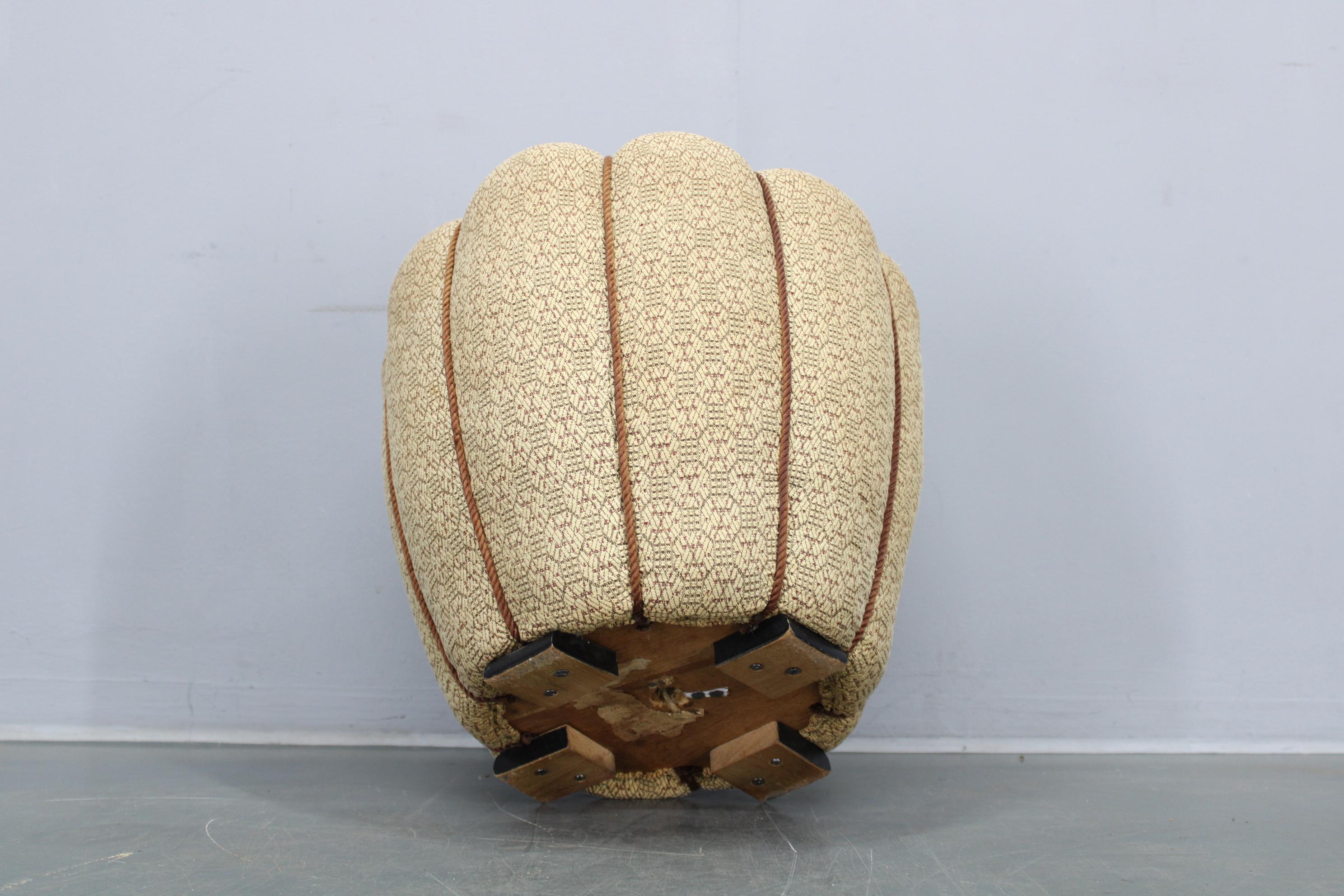 Tabouret Art Déco de Jindrich Halabala, Checoslovaquia Años 30 en venta 3