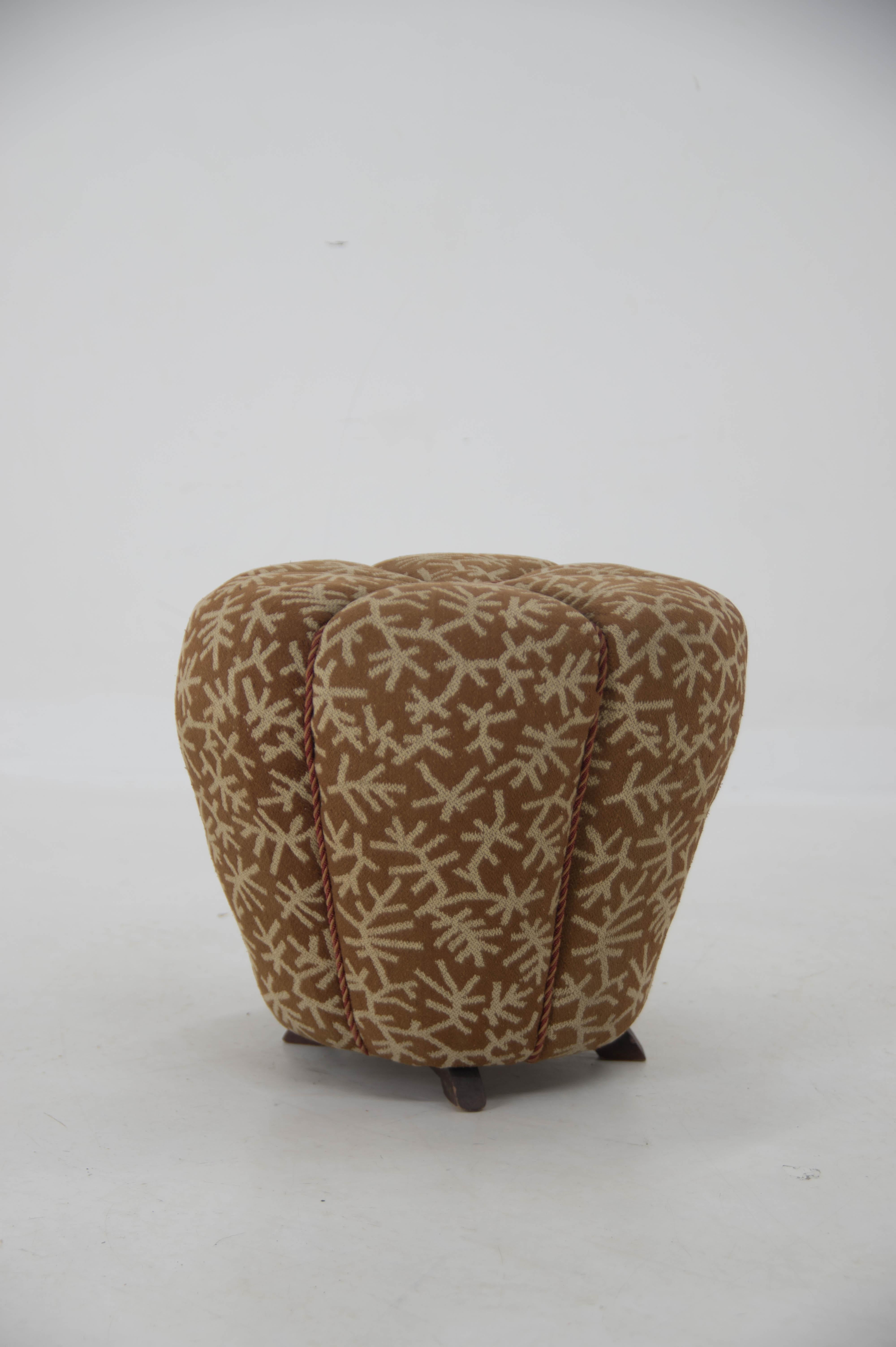 Art Deco Tabouret by UP Zavody, 1930s In Good Condition For Sale In Praha, CZ