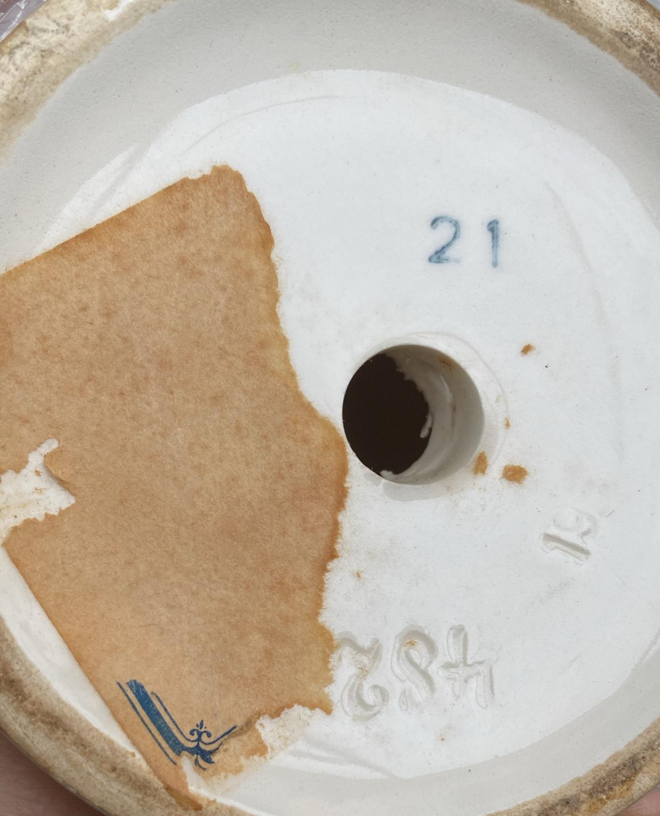 Artful Green Lady in ceramica, tedesco, 1930 ca. in vendita 1