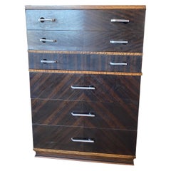 Art Deco Tall Chest of Drawers