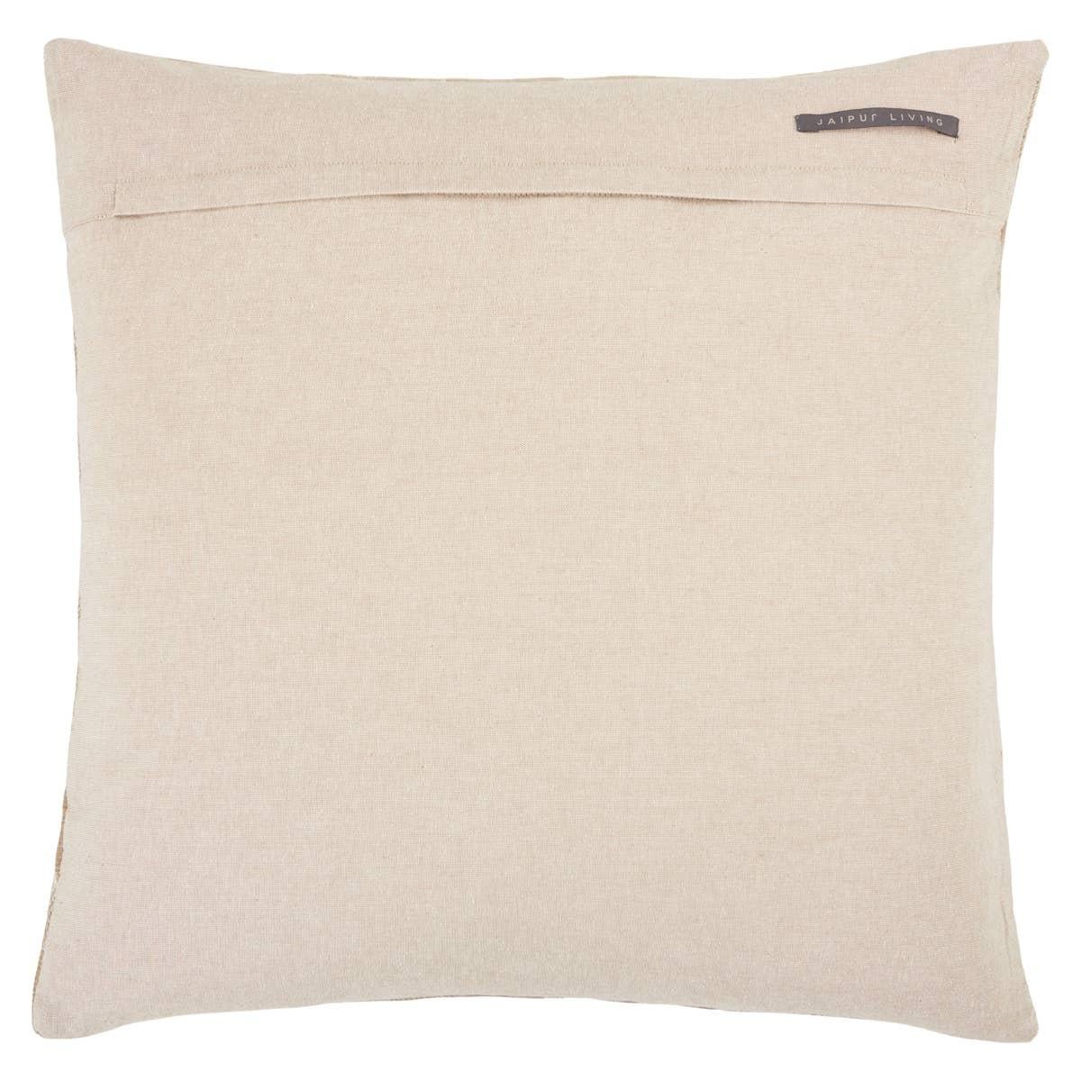 Coton Coussin d'appoint marocain géométrique Art Déco Tan Sands en vente