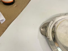 Art Deco Tay in Silver Plated Metal Silver Color Made in France 1940