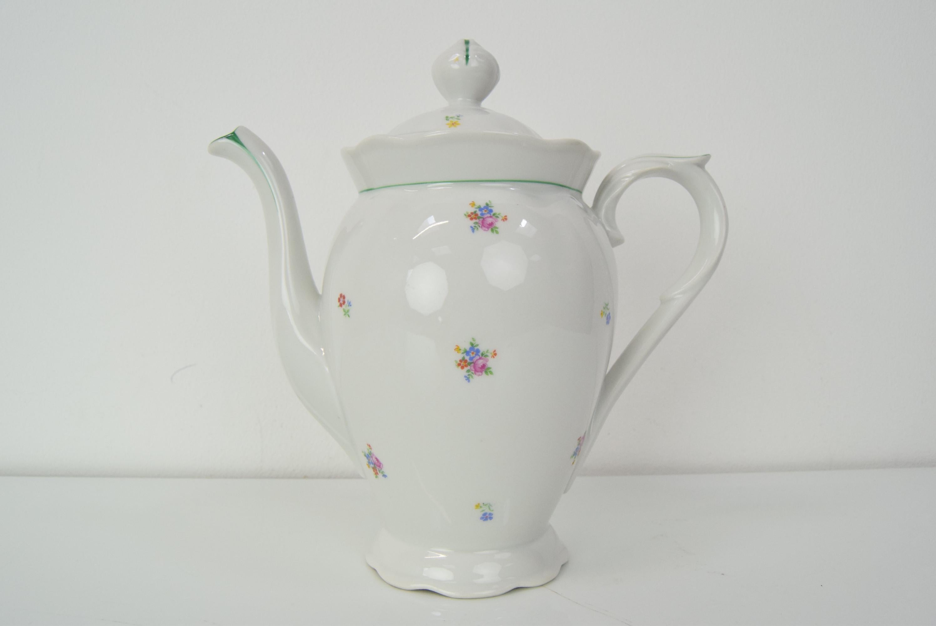 Czech Art Deco Tea Pot/Eichwald-dubí, 1930's For Sale