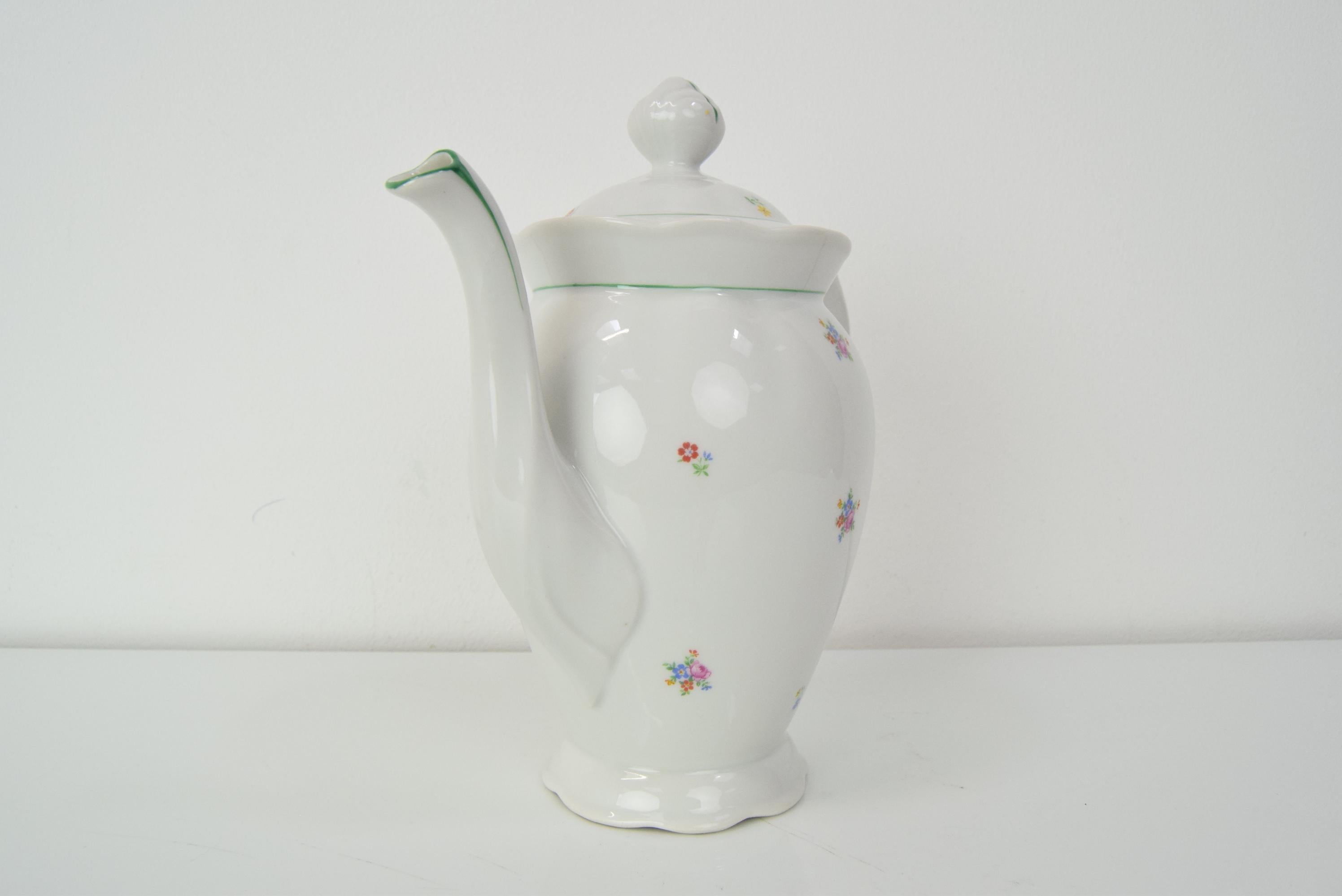 Art Deco Tea Pot/Eichwald-dubí, 1930's In Good Condition For Sale In Praha, CZ