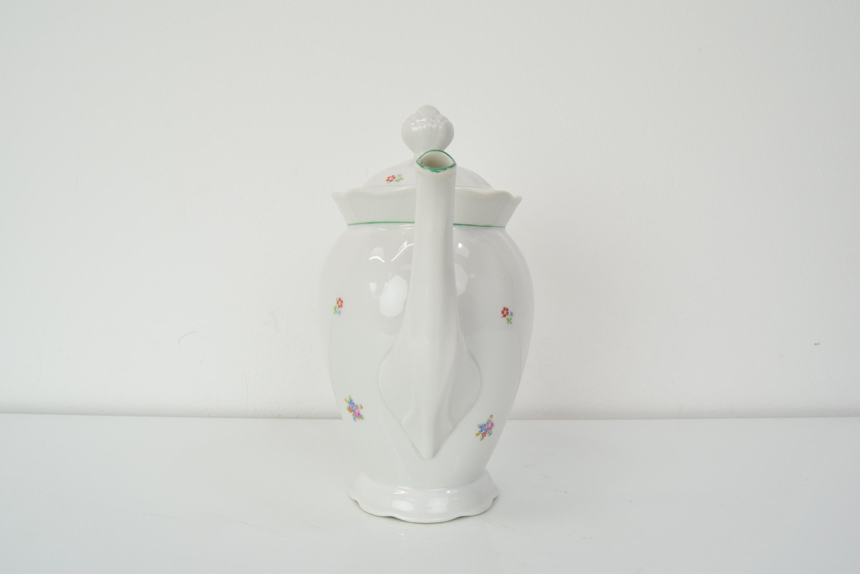 Mid-20th Century Art Deco Tea Pot/Eichwald-dubí, 1930's For Sale